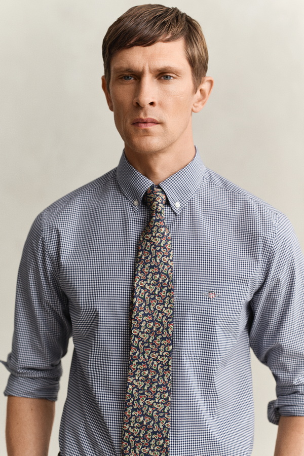 Gingham Classic Poplin Shirt