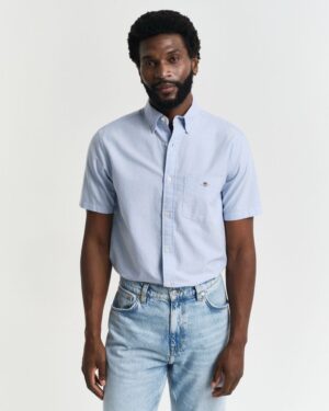 Regular Fit Oxford Short Sleeve Shirt