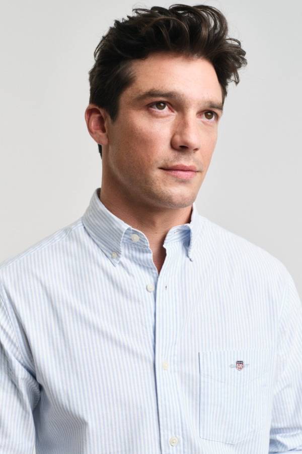 Banker Stripe Classic Oxford Shirt
