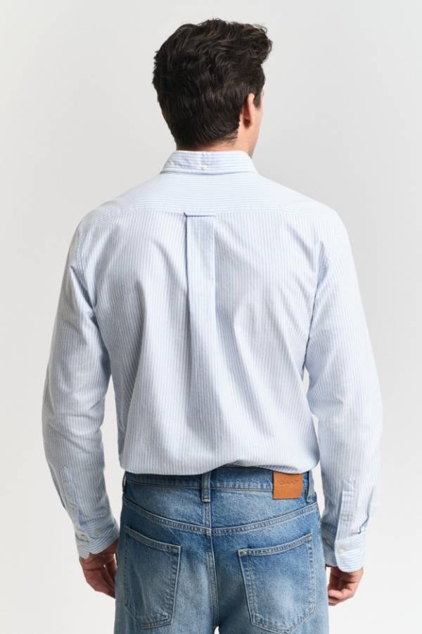 Banker Stripe Classic Oxford Shirt