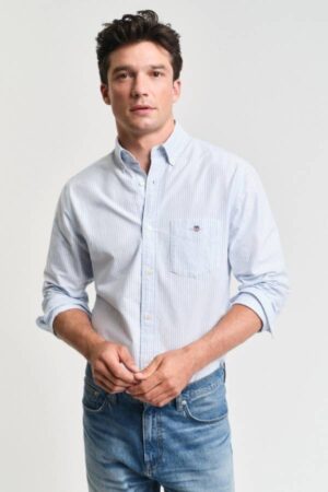 Banker Stripe Classic Oxford Shirt