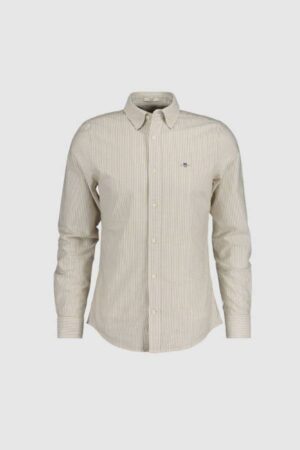 Slim Fit Banker Stripe Classic Oxford Shirt