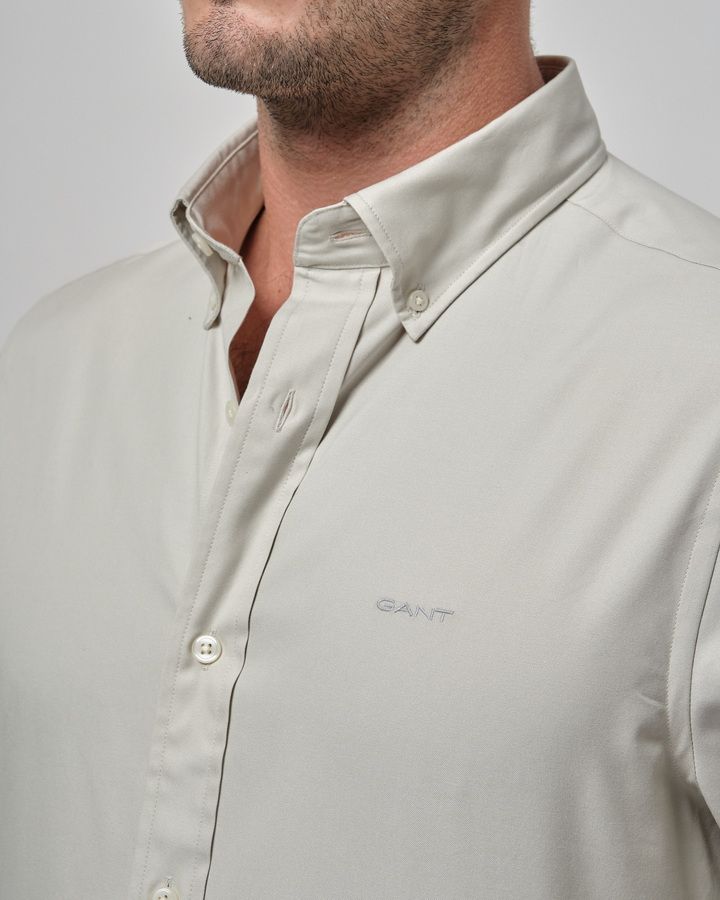 Slim Fit Pinpoint Oxford Shirt