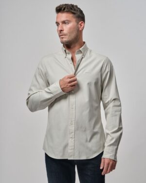Slim Fit Pinpoint Oxford Shirt