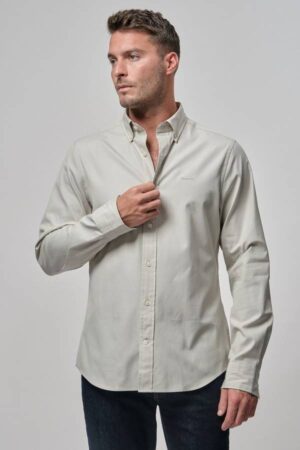 Slim Fit Pinpoint Oxford Shirt