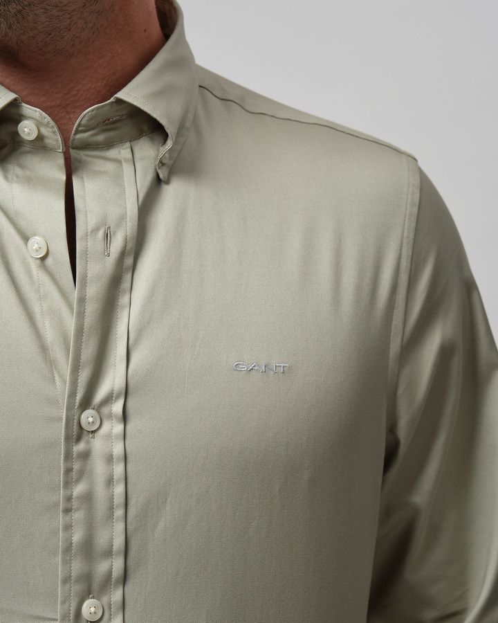 Slim Fit Pinpoint Oxford Shirt