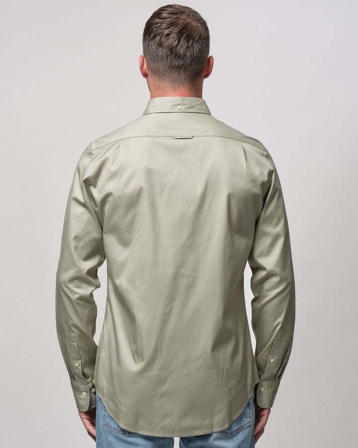 Slim Fit Pinpoint Oxford Shirt