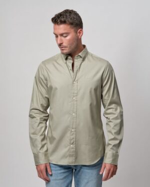 Slim Fit Pinpoint Oxford Shirt