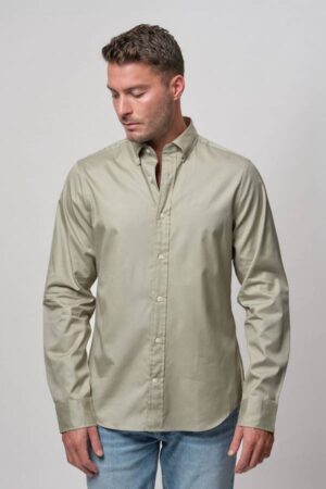 Slim Fit Pinpoint Oxford Shirt