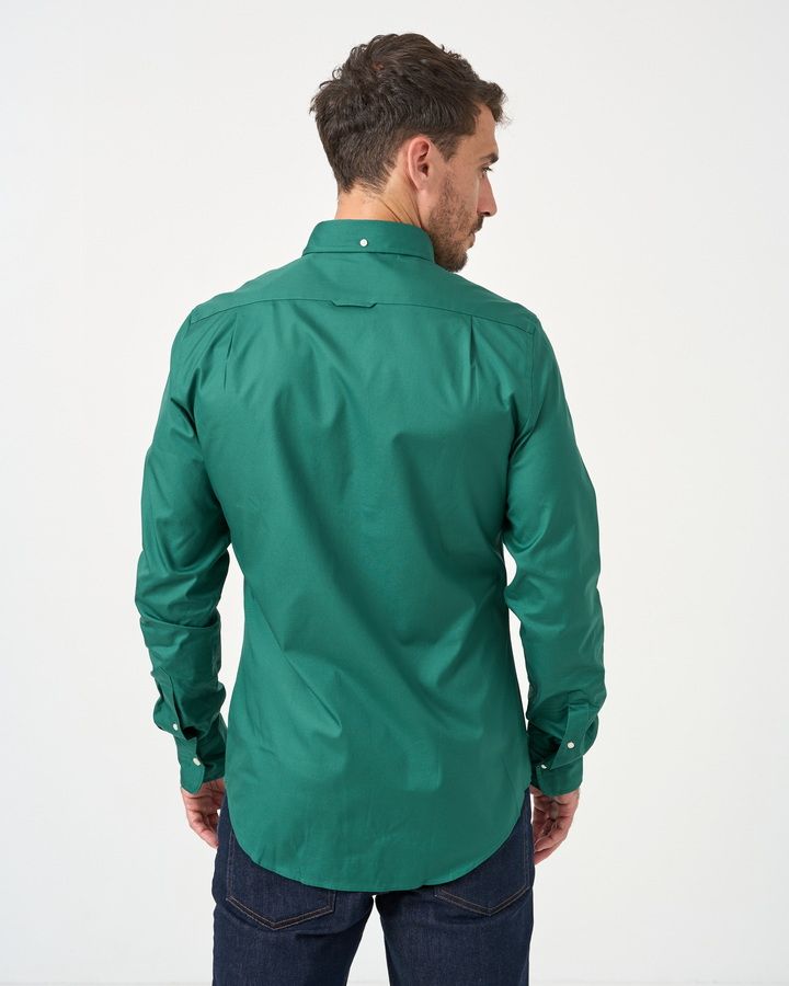 Slim Fit Pinpoint Oxford Shirt