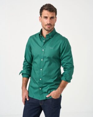 Slim Fit Pinpoint Oxford Shirt