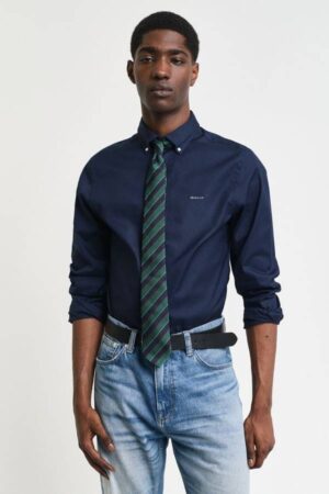 Slim Fit Pinpoint Oxford Shirt