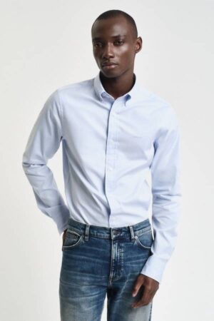 Slim Fit Pinpoint Oxford Shirt