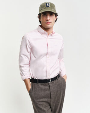 Slim Fit Pinpoint Oxford Shirt