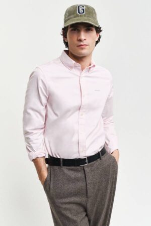 Slim Fit Pinpoint Oxford Shirt