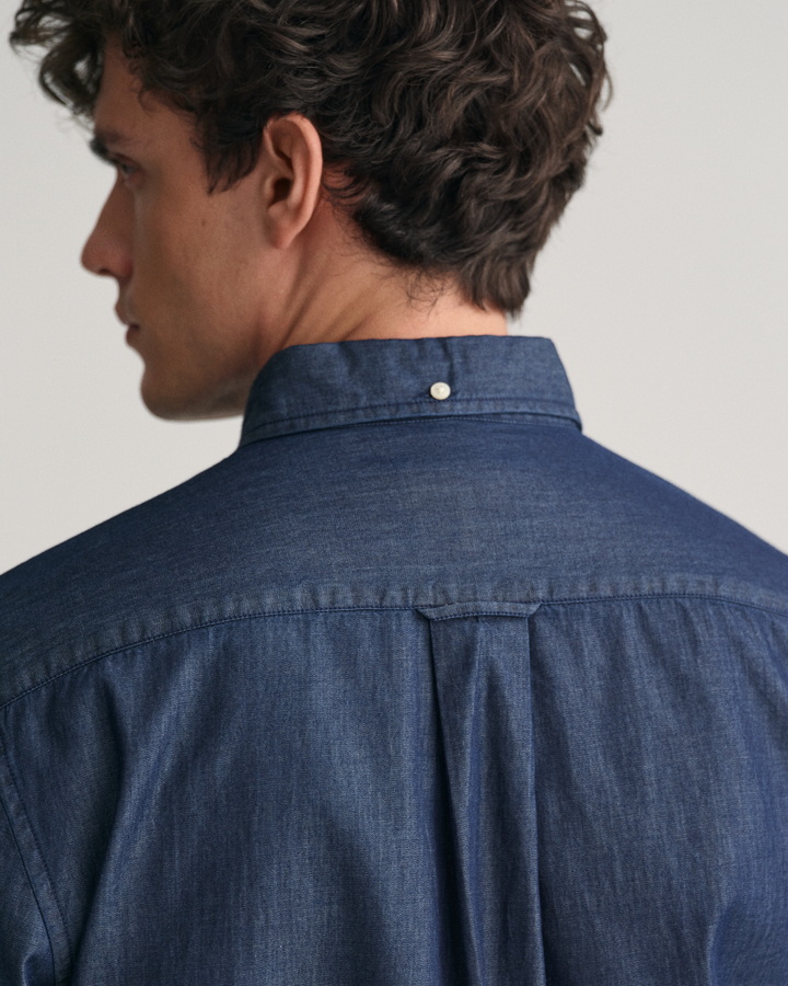 Regular Fit Indigo Shirt