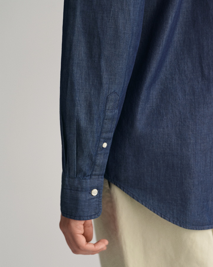Regular Fit Indigo Shirt