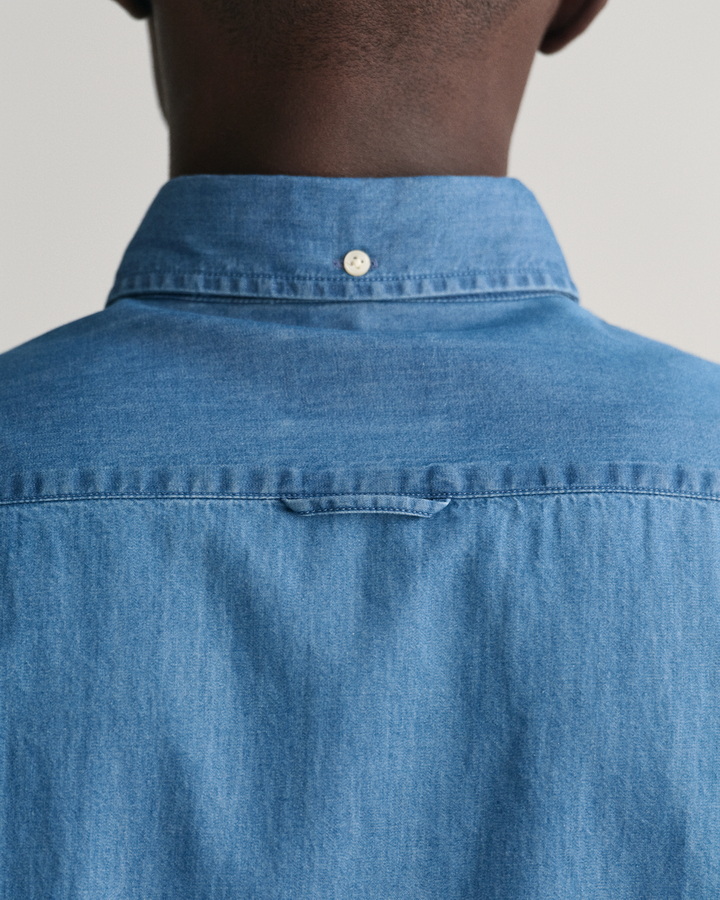 Slim Fit Indigo Shirt