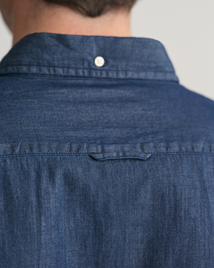 Slim Fit Indigo Shirt