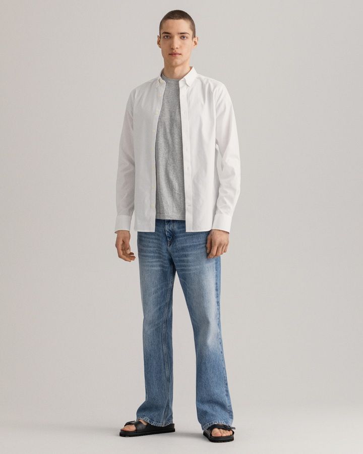 Slim Fit Pinpoint Oxford Shirt