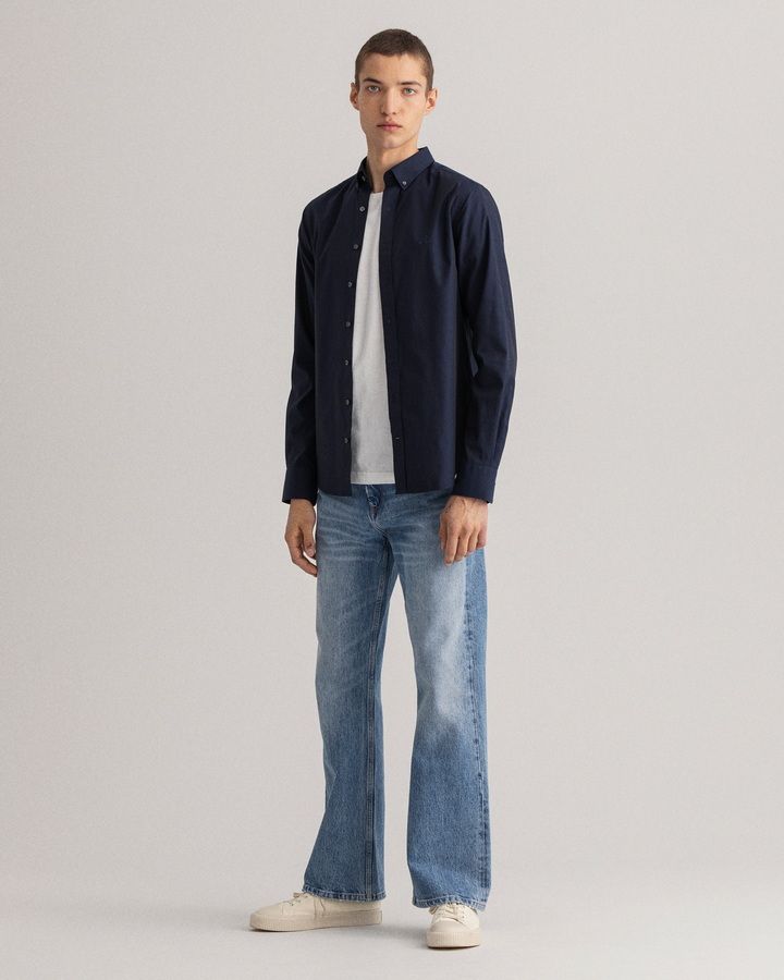 Slim Fit Pinpoint Oxford Shirt