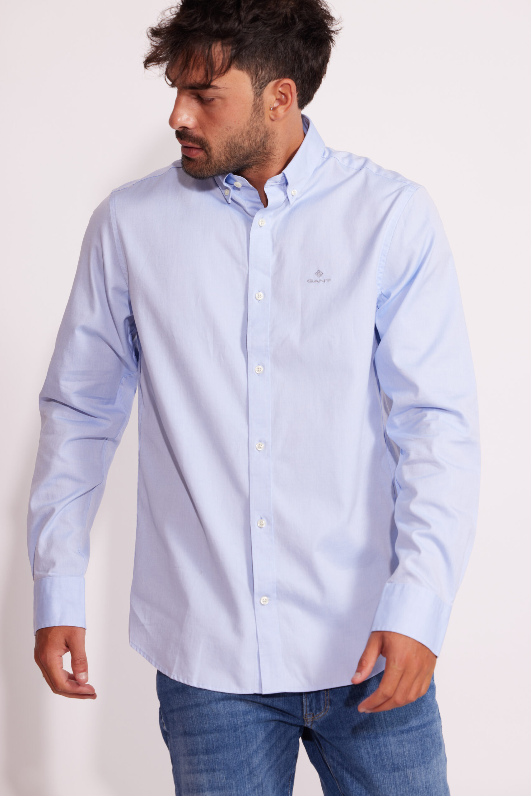 Reg Pinpoint oxford shirt