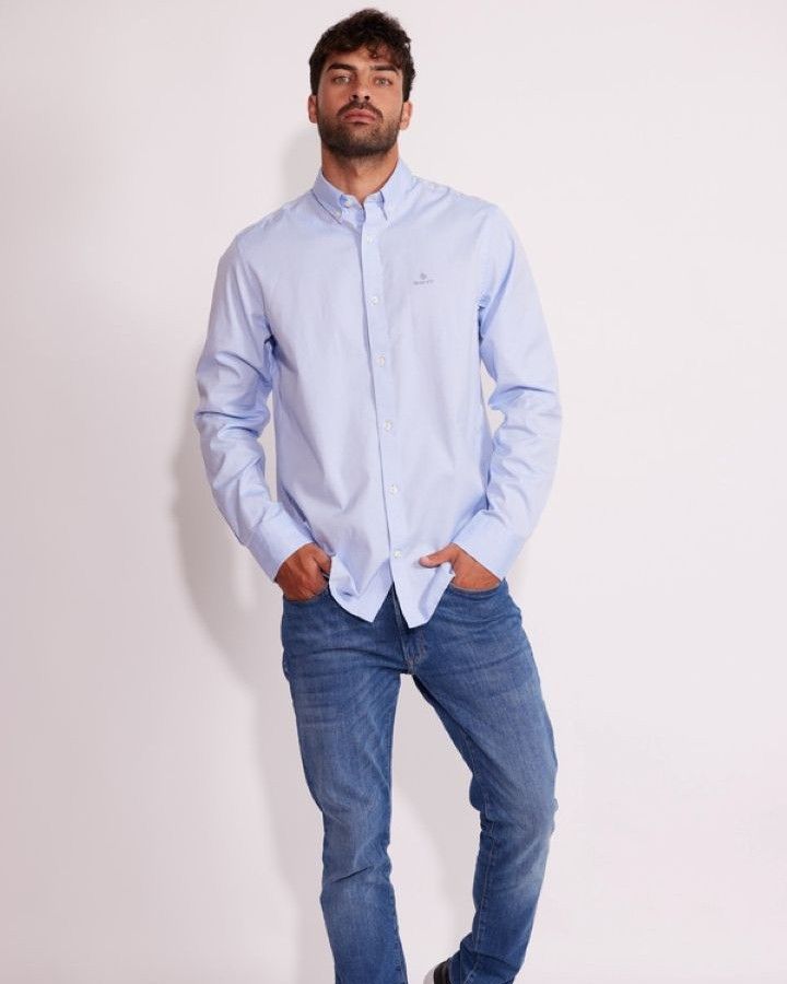 Reg Pinpoint oxford shirt
