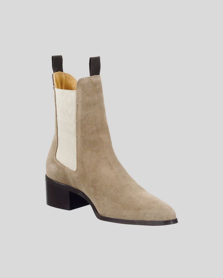 St Broomly Suede Chelsea Boots