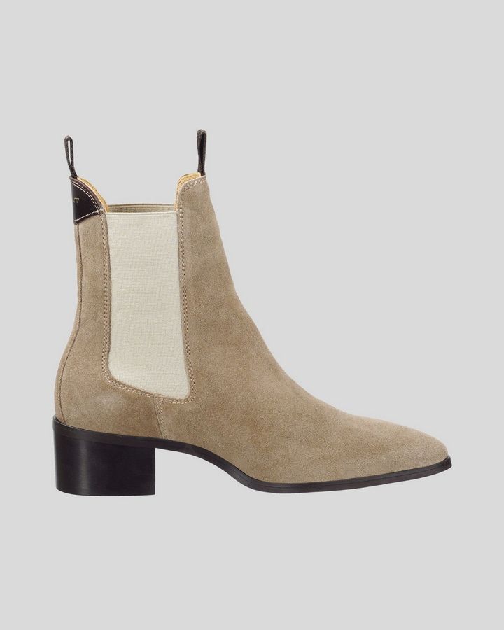 St Broomly Suede Chelsea Boots