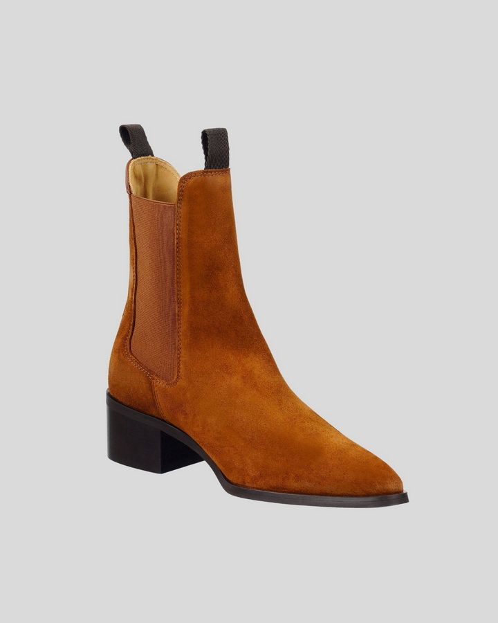 St Broomly Suede Chelsea Boots