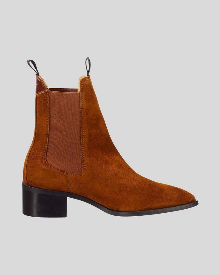 St Broomly Suede Chelsea Boots
