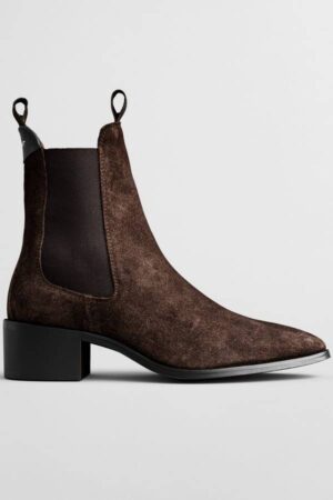 St Broomly Suede Chelsea Boots