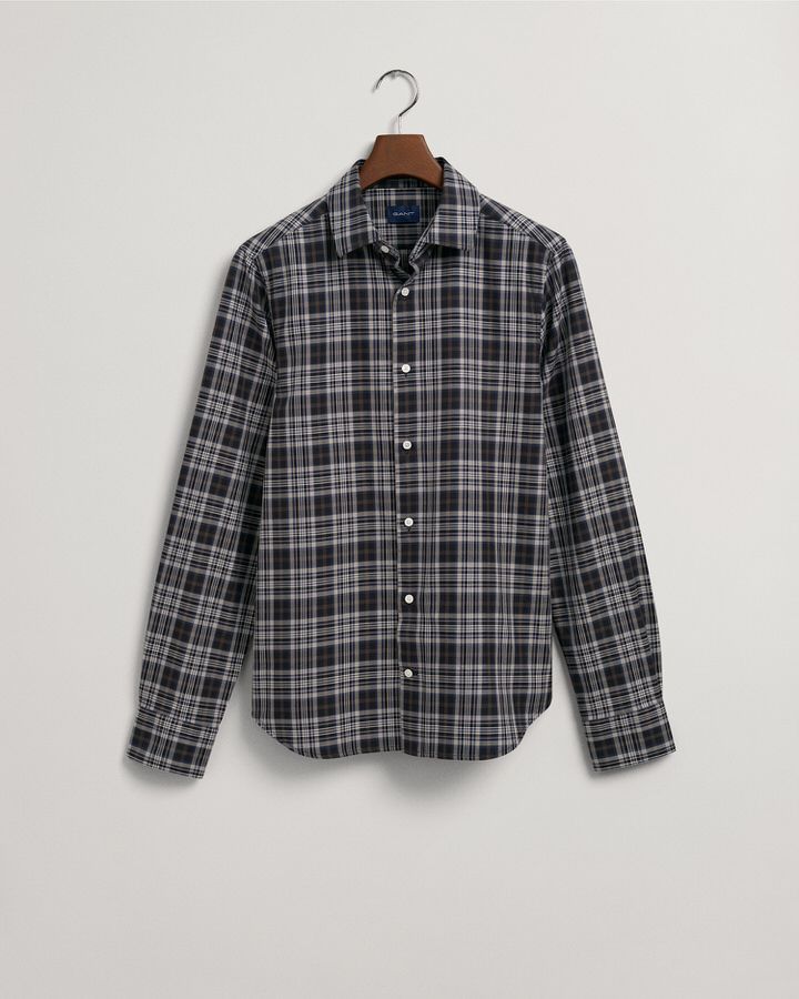 Slim Fit Twill Check Shirt