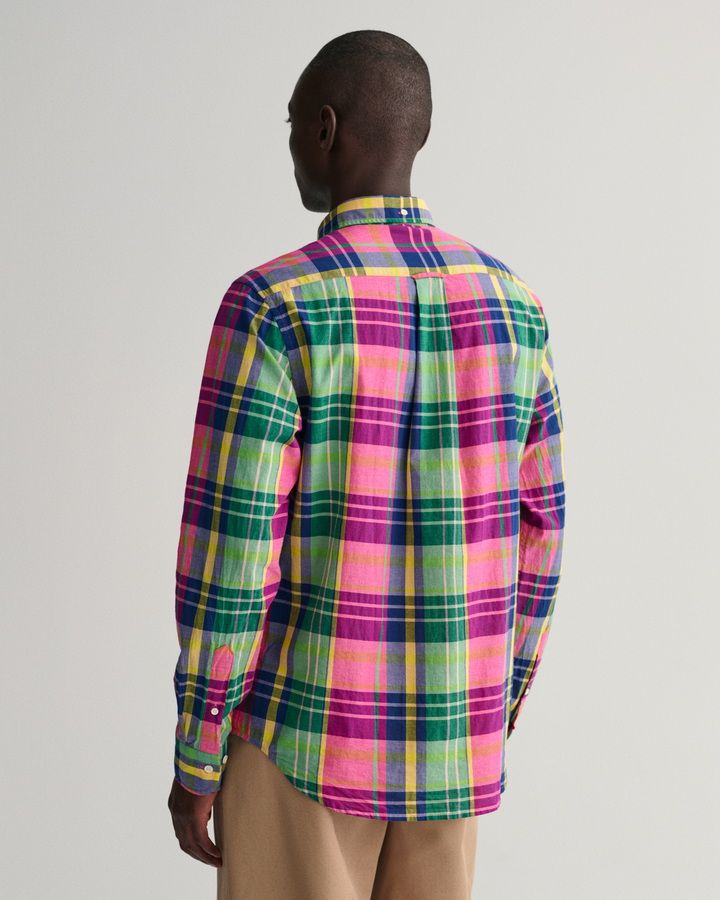 Regular Fit Indian Madras Shirt
