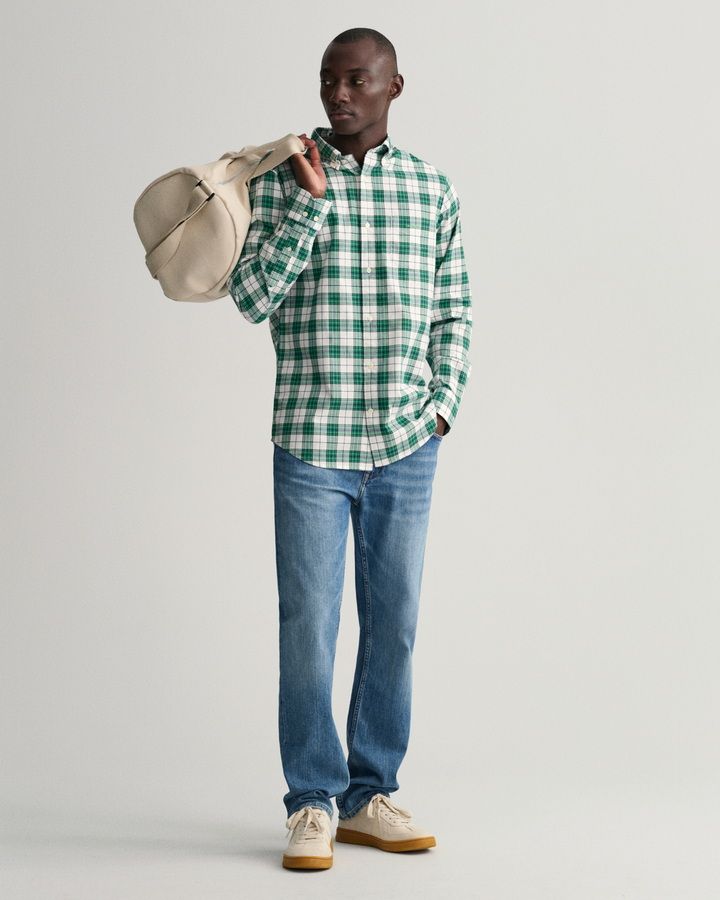 Regular Fit Check Oxford Shirt