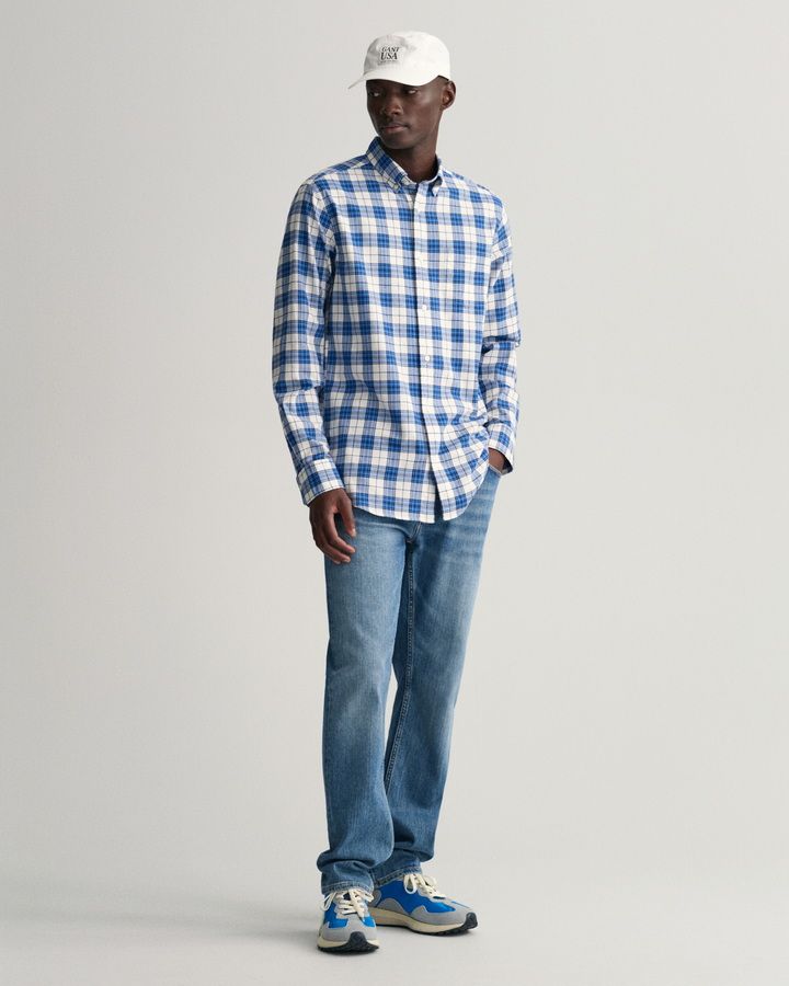 Regular Fit Check Oxford Shirt