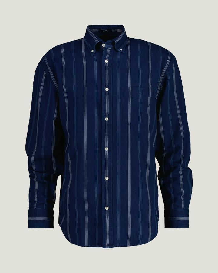 Rel Indigo stripe shirt