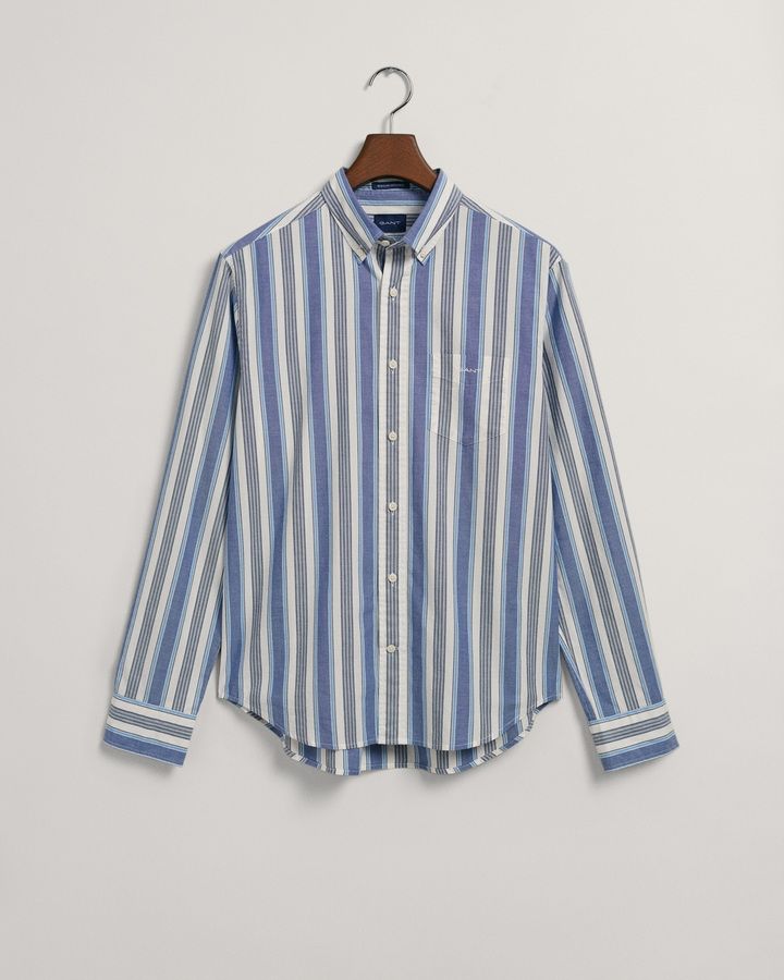 Regular Fit Colorful Striped Shirt