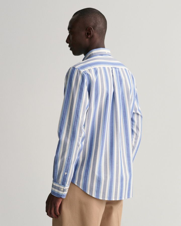 Regular Fit Colorful Striped Shirt