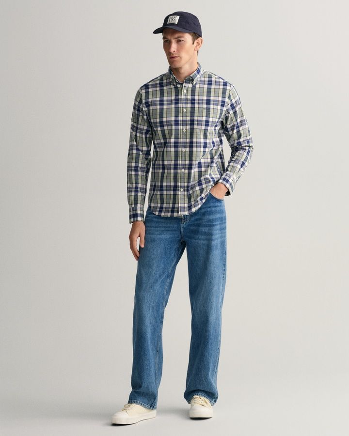 Regular Fit Colorful Check Shirt