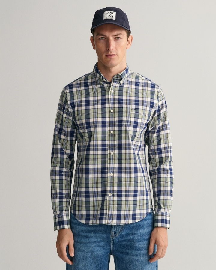 Regular Fit Colorful Check Shirt
