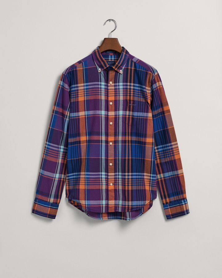 Regular Fit Colorful Madras Shirt