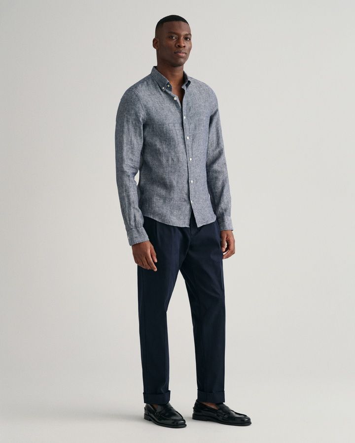 Slim Fit Linen Shirt