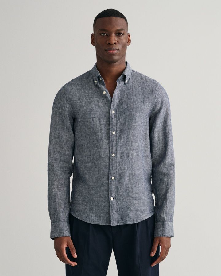 Slim Fit Linen Shirt