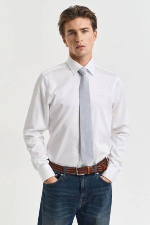 Slim Sateen Shirt