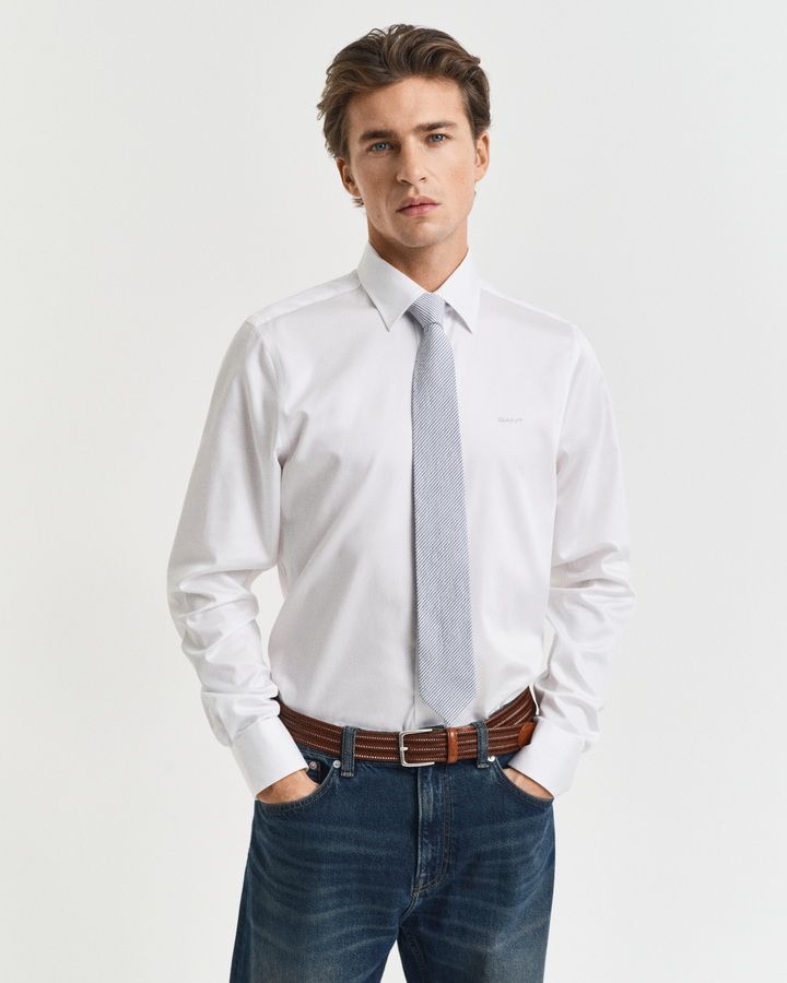 Slim Sateen Shirt