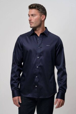 Slim Sateen Shirt