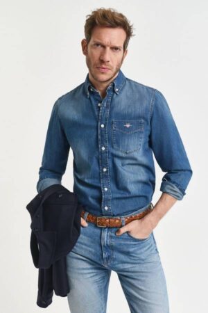 Regular Fit Denim Shirt