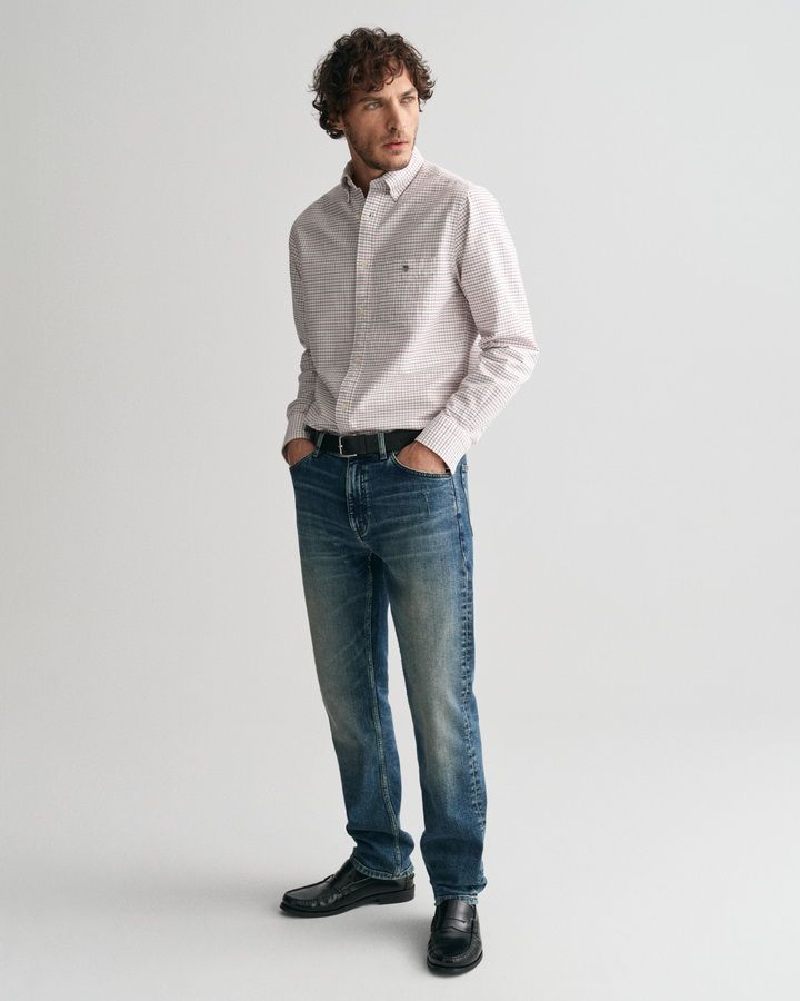 Regular Fit Tattersall Classic Oxford Shirt