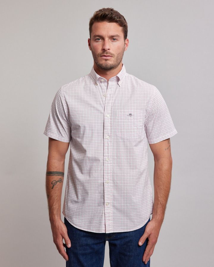 Regular Classic Poplin Check Shirt